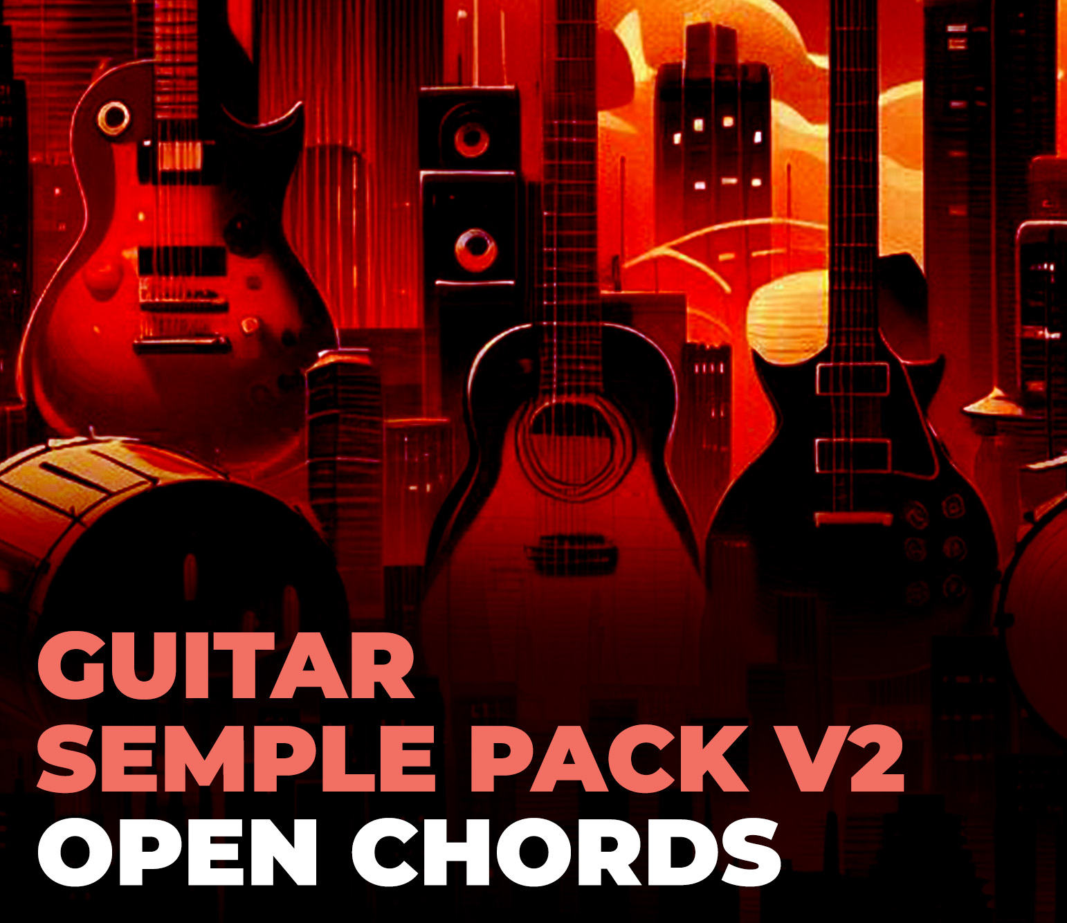 ToneSharp - Guitar Sample Pack v2 OPEN CHORDS Sample Pack