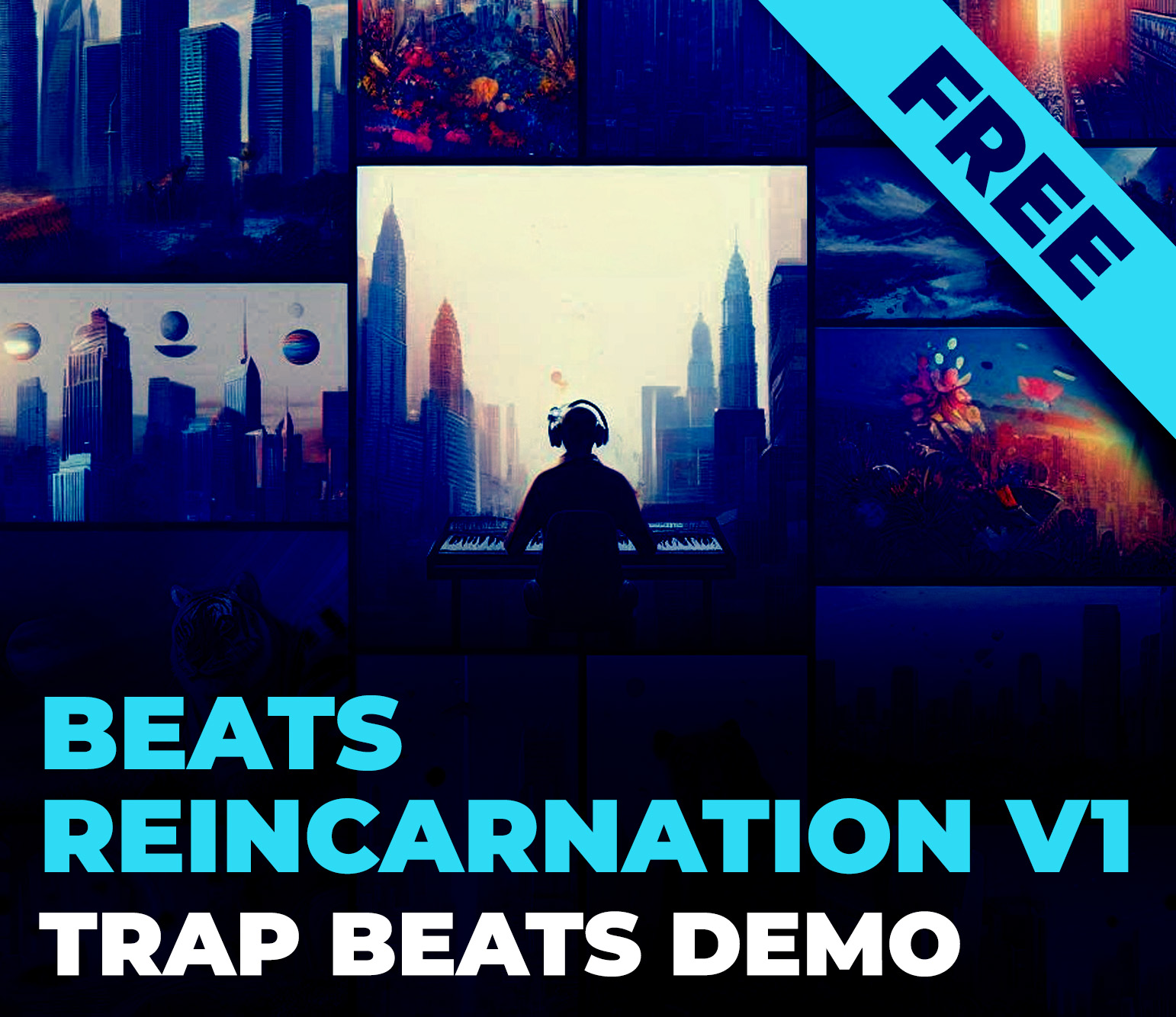 Tone Sharp - Beats Reincarnation v1 - Trap Beats Demo - Free Pack