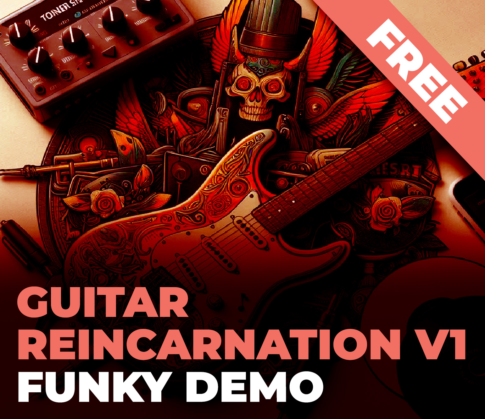 Tone Sharp - Guitar Reincarnation v1 - Funky Demo - Free Pack