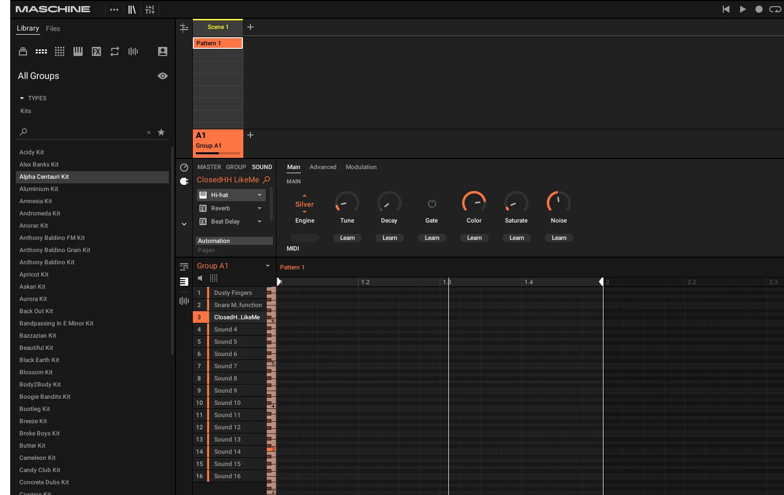 Maschine MK3 Interface