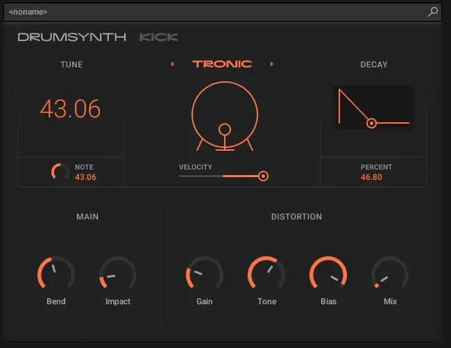 Aggresive Kick Parameters