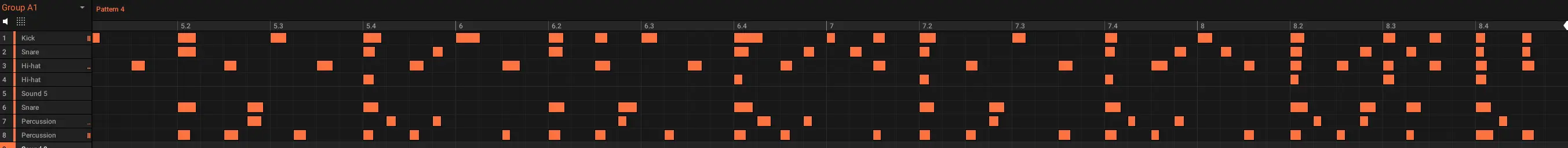 Layering Percussion for Movement