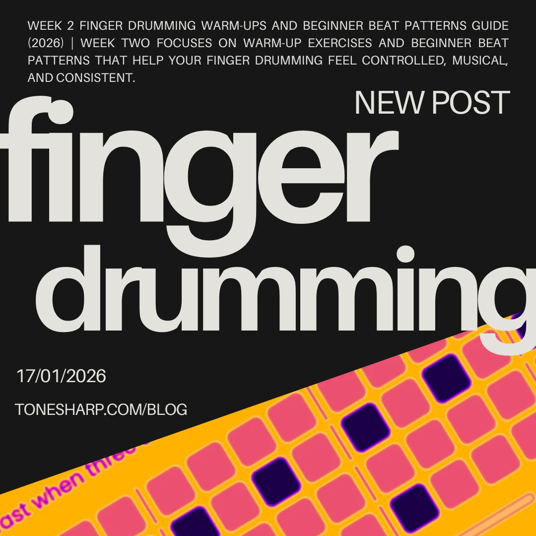 Week 2 Finger Drumming Warm-Ups and Beginner Beat Patterns Guide (2026)
