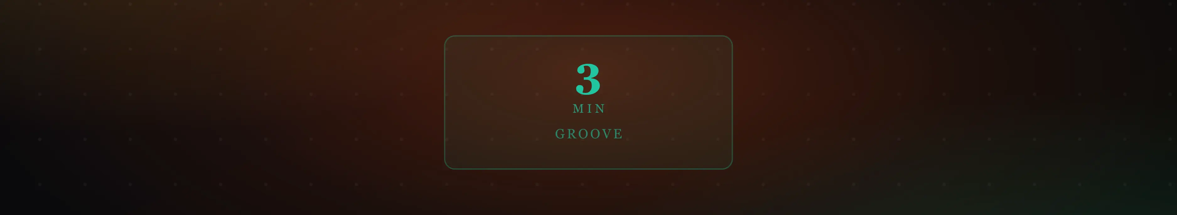 groove 3 minutes image