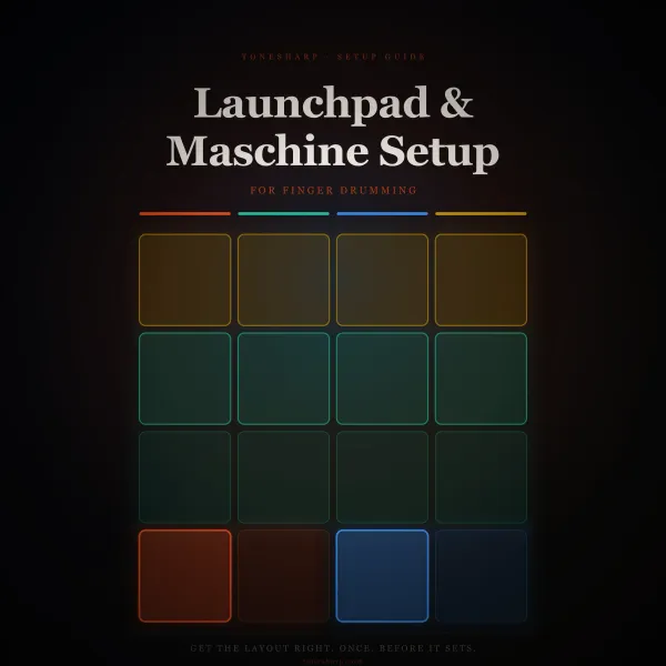 Set Up Your Pad Controller for Finger Drumming