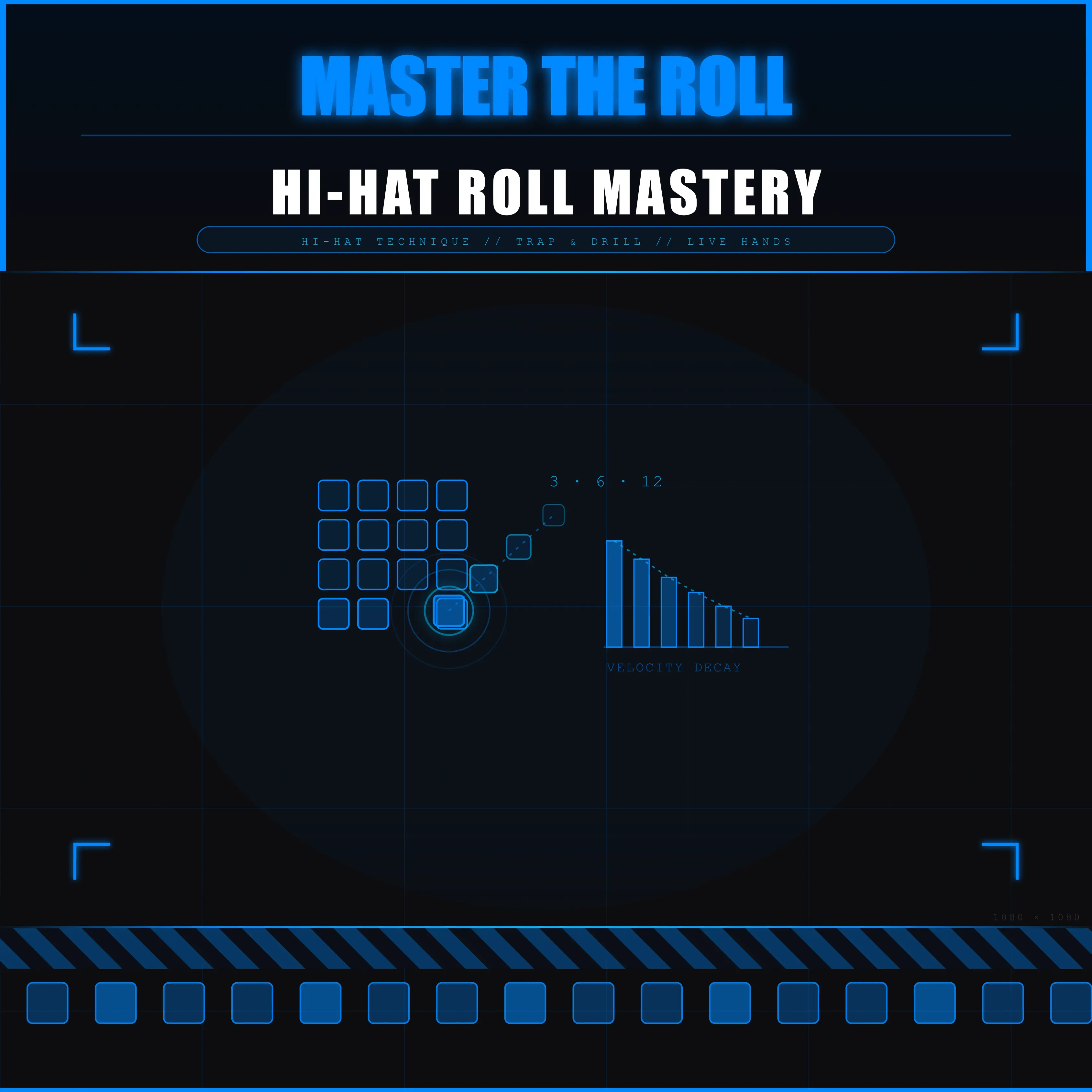 Hi-Hat Roll Mastery: Variable-Length Rolls for Finger Drummers