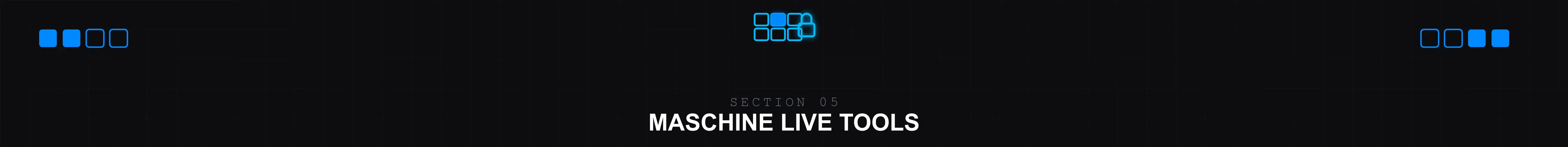 Section separator - maschine's own standalone live performance tools