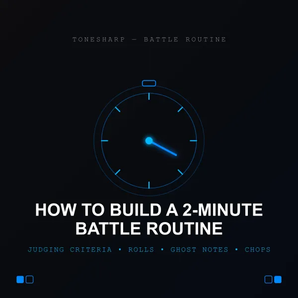 How to Build a 2-Minute Finger Drumming Battle Routine