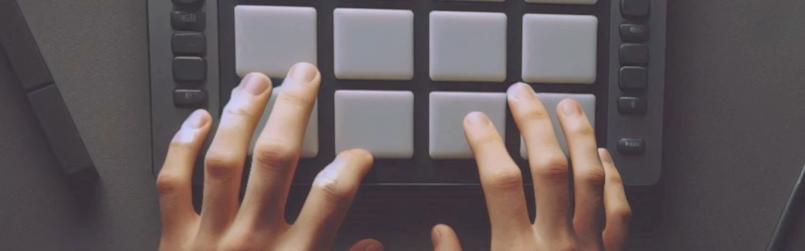 Week 3 finger drumming two-handed coordination exercises and beat patterns.