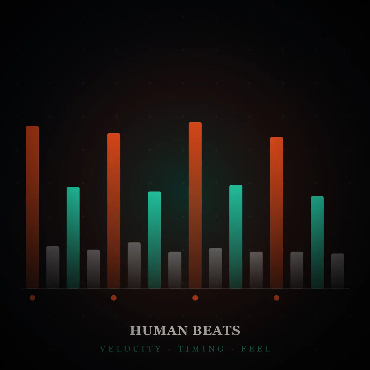 how to humanize drum patterns and make beats sound more human - velocity variation, timing micro-shifts, hi-hat variation and ghost notes guide for Ableton and Maschine